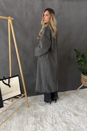 Kabát DRAMY dark gray (0675)