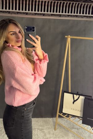 Svetrík SPIDY pink (0671)