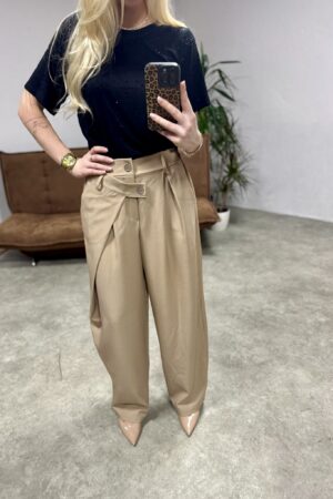 Nohavice KAPSY beige (0684)